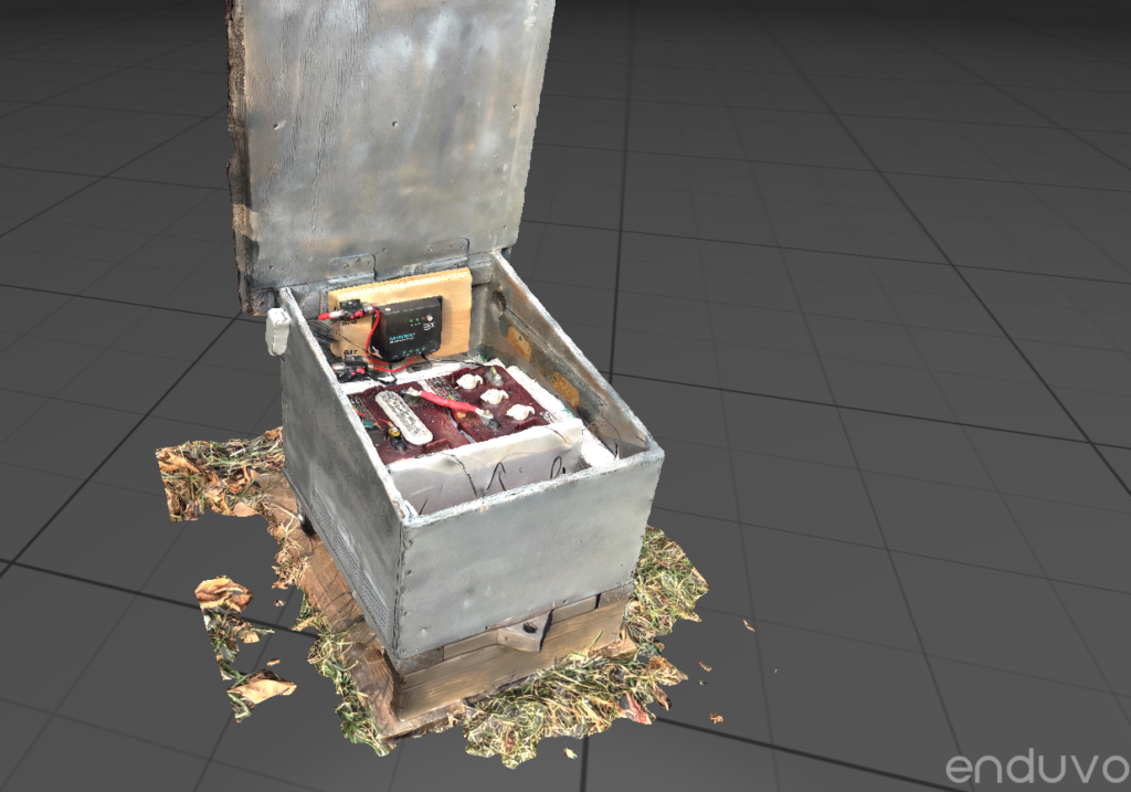 3D Photogrammetry Model of Solar Battery Box