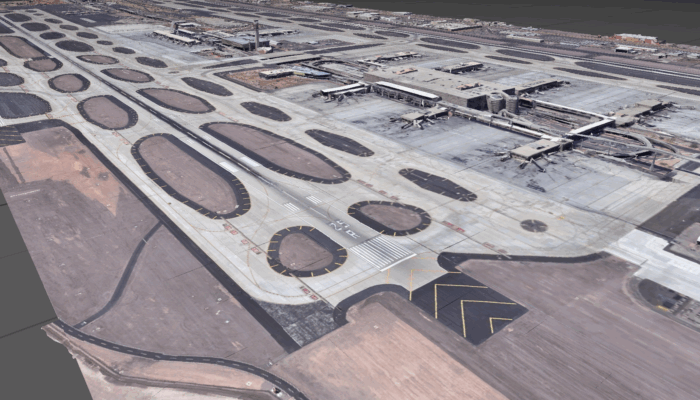 3D Model of Airport