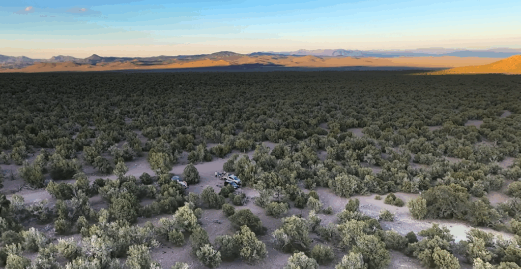 Camping in the Desert