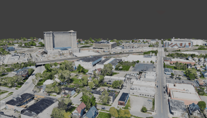 3D Model of Michigan Central Station
