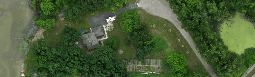 Orthomosaic of Home For Sale