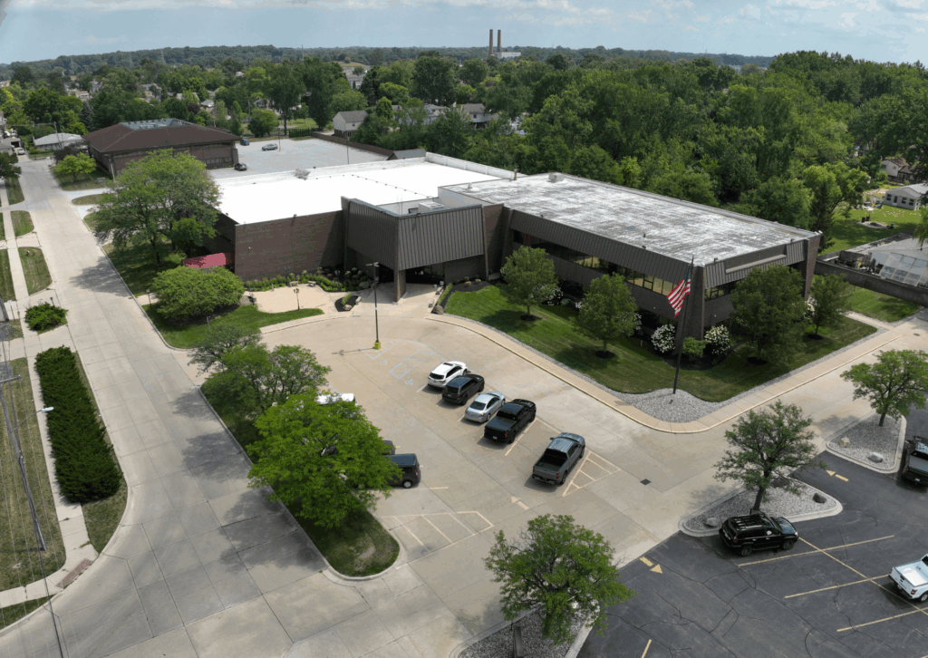 Madison Place Hall Aerial Photography