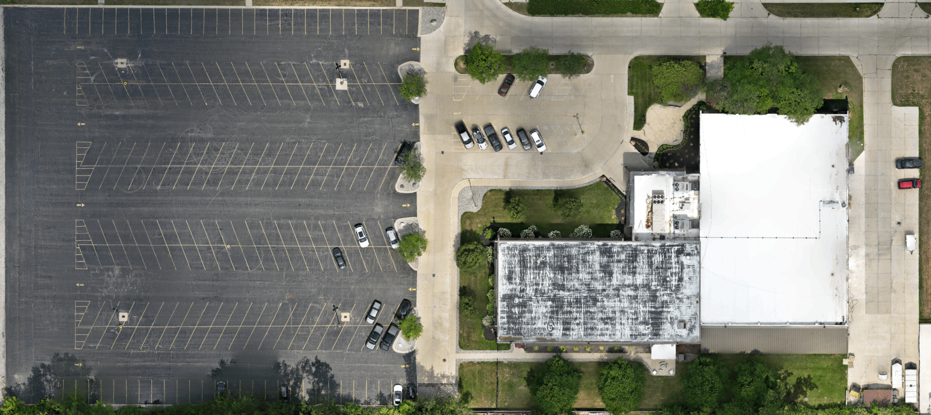 Orthomosaic map of the Madison Place site